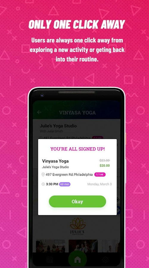 Globalfit Anywhere -  Health and Fitness App screenshot 5